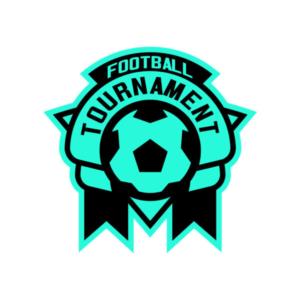 Tournament Football logo template Thumbnail